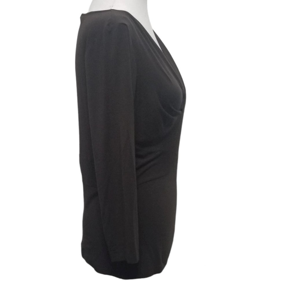 Ann Taylor LOFT Dark Brown Top - Picture 4 of 16